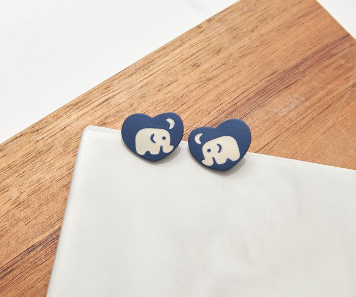 Loving Elephant Earrings